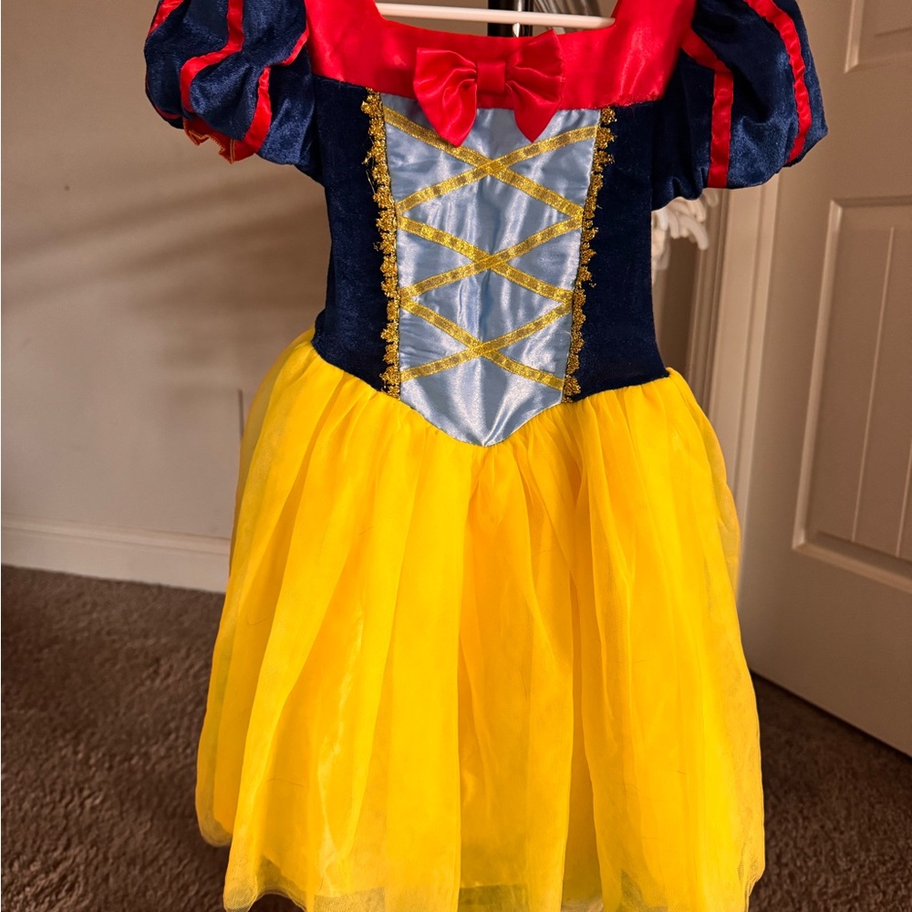 Snow White Fairy Tale Dress for Kids - Red, Blue, Yellow